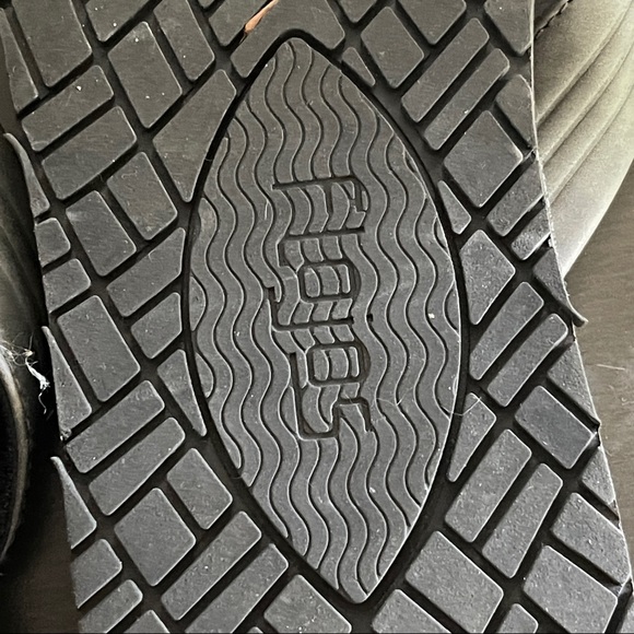 Flojos Memory Foam Black Gray Men's Flip Flops Size 12 - Picture 5 of 8